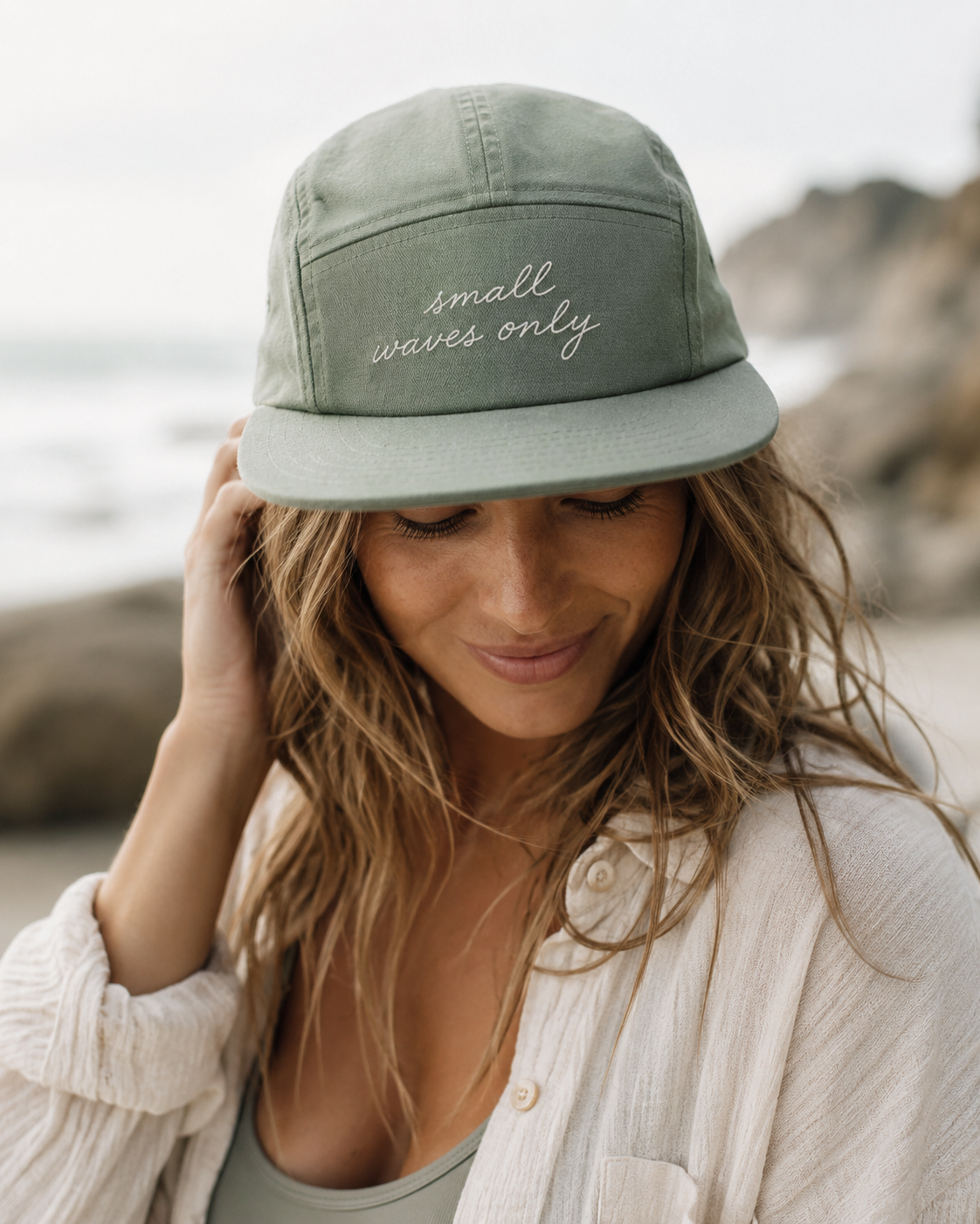 Small Waves Only Hat #1