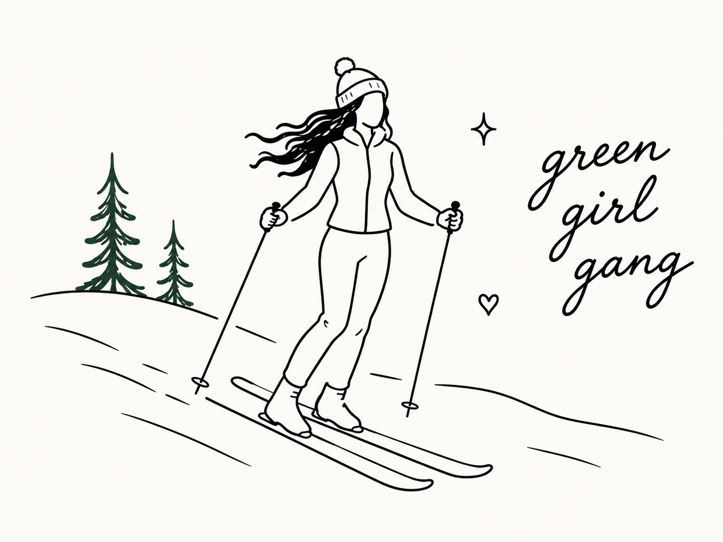 Green Girl Gang #1
